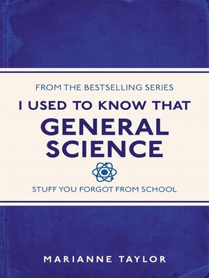 cover image of I Used to Know That